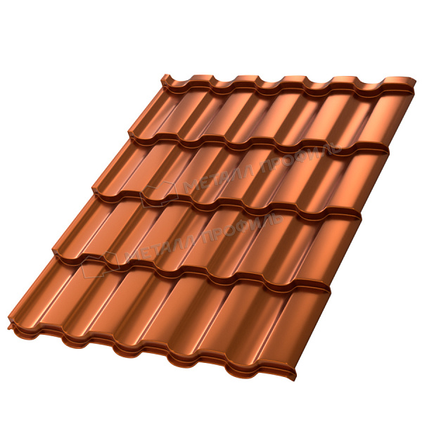 Металлочерепица Монтекристо 0.5 Agneta Copper — купить в Тобольске