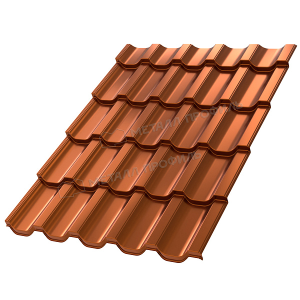Металлочерепица Трамонтана 0.5 Agneta Copper — купить в Тобольске
