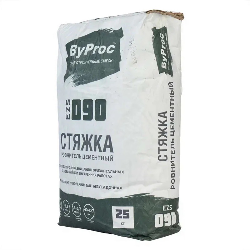 Стяжка пола By Proc EZS-090, 25 кг — купить в Тобольске