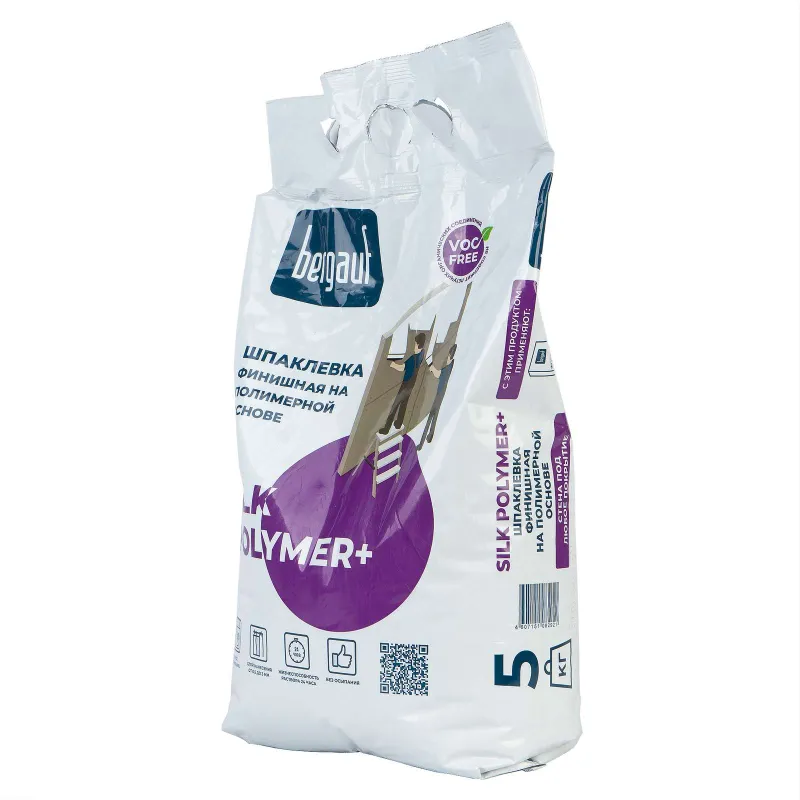 Шпаклевка Bergauf Silk Polymer+, полимерная финишная  5 кг — купить в Тобольске